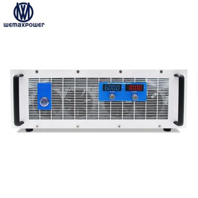 China Electric Power System.etc Variable 6KW Digital LED Display Adjustable Switching DC Regulated 600V 10A Lab Power Supply for sale