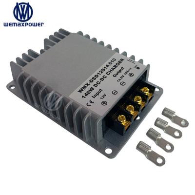 China RV/EV/Boat.etc Sunlit Car Truck RVs EV Boat DC DC Chargers Step Up Converter 12v to 14.6v 10a 20a 25a 30a 40a 50a DC Charger for sale