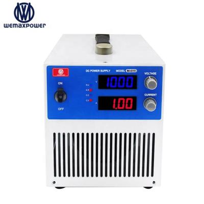 China Electric Power System.etc WEMAXPOWER 1kw AC DC Switching Mode 1000 Volt 1amp Adjustable 1000v DC Power Supply for sale