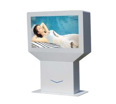 China 2020 outdoor new 86 inch lcd stand alone stand outdoor totem advertising lcd display screen player digital signage for sale