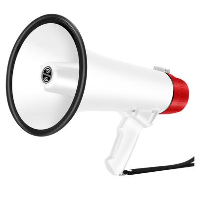 China Handheld plastic megaphone factory made high quality popular outdoor activities rechargeable megaphone for sale