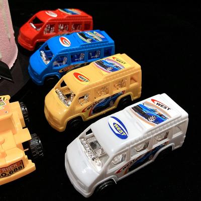 China Bus Decorative Model Fashion Car Series Cake Ornaments Dessert Baby Toy Birthday Gift Scene Baking Simulation for sale