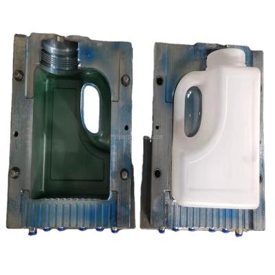 China Plastic Motor Oil Blow Mold Casting Mold Bottle Maker HDPE Blow Molding Professional Steel Bottle Maker Plastic Motor Oil Bottle for sale