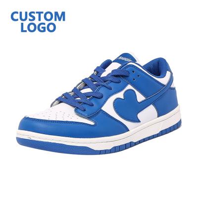 China Fashion Trend Logo Walking Shoes Men Fashion Wholesale Custom Casual Shoes Brand Design Hand Painted Sneakers for sale