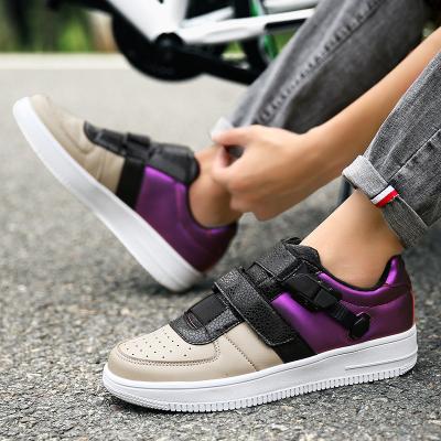 China 2022 Fashion Trend Custom Toe Simple Slim Low Top White Label Rubber Sneaker For Men Plus Size Platform Sneaker for sale