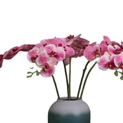 China Customized wedding 103cm large simulation colors all artificial orchid handmade materials butterfly flower for sale