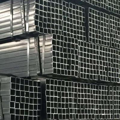 China Custom industrial 304 structure pipe precision stainless galvanized erw welded square steel pipes tube price for sale