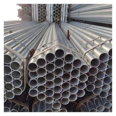 China Galvanized Round Structure Pipe Customs Service Steel Pipe / GI Pipe Pre Galvanized Steel Pipe Galvanized Tube for sale