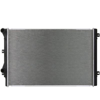 China Aluminum And Plastic Car Auto Radiator Cooling System For Audi A3 S3 Volkswagen Beetle OEM 1K0121253L for sale