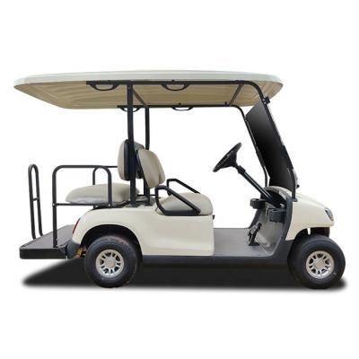 China 4 back to back seats electric golf cart, hotel golf cart, Electlic chasing golf cart for sale 2756*1200*1800mm for sale