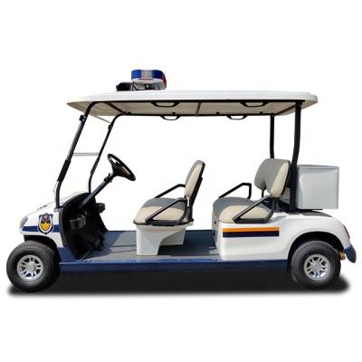 China Factory Price Good 4 Seats Electric Golf Car For City Street Patrol Use 3086*1200*1740mm for sale