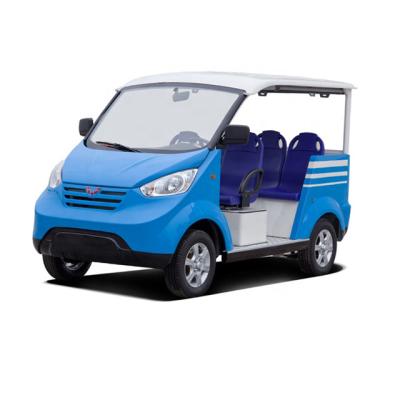 China 2021 tourist spot hot sale made in china high performance 4 wheel 72v electric sightseeing car for sale