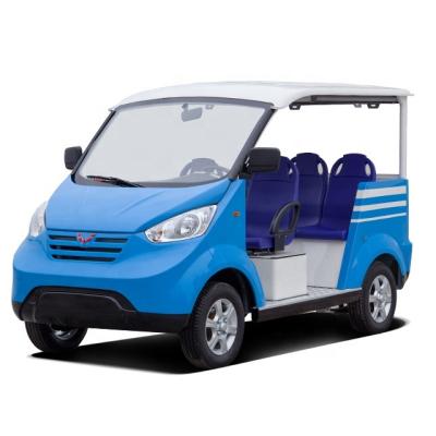 China Tourist Spot Electric Mini Bus New Design Luxury Electric Sightseeing Car With CE Certificate for sale