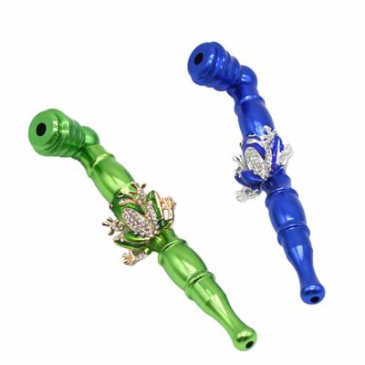 China Eco-friendly Animal Cigarette Holders Filter Pipes Metal Hookah Tips Mouthpiece Shisha Tips Jewelry Bling Blunt Holder for sale