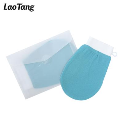 China EXFOLIATE Wholesale Exfoliating Gloves Skin Scrubber Shower Spa Massage Dead Scrubber Exfoliating Bath Glove for sale