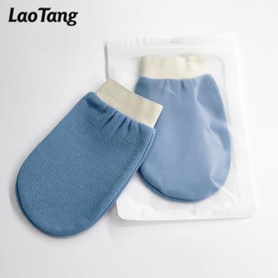 China EXFOLIATE New Bath Gloves Home Spa Body Scrubber Skin Removal Gloves Dead Bath Shower for sale