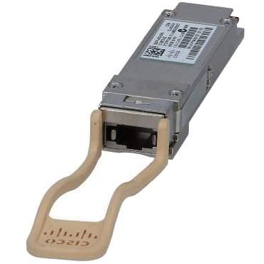 China Network Solution Cisco 100 Gigabit Modules QSFP-100G-4W40-I 100G QSFP Transceiver 40KM Range Over SMF 1304 1309 Duplex LC Four lanes1295 1300 for sale