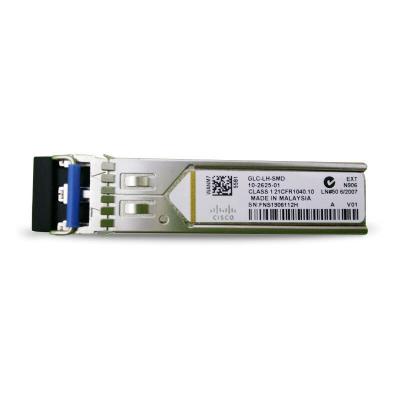 China Cisco 1 Gigabit Modules GLC-LH-SMD 1000BASE-LX/LH Long-Wavelength Network Solution with DOM Dual LC/PC Connector Wavelength 1310nm Fiber MMF for sale