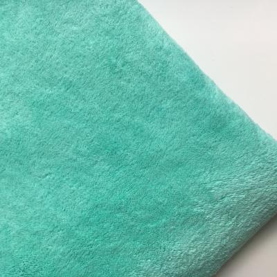 China Thick microfiber absorbing water super soft double sides microfiber fabric 280gsm in China for sale