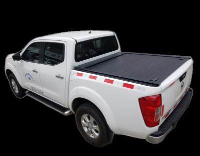 China Simple Security System Easy Fit Bed Truck Bed Tonneau Hard Folding Cover FOR 2015+ NISSAN NAVARA NP300 for sale