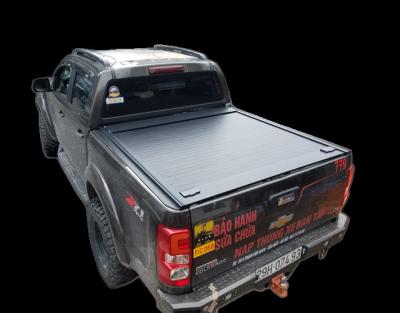 China Easy Fit Aluminum Retractable Tonneau Cover Pick Up Cover Truck Bed For 2012+ CHEVY HOLDEN COLORADO for sale