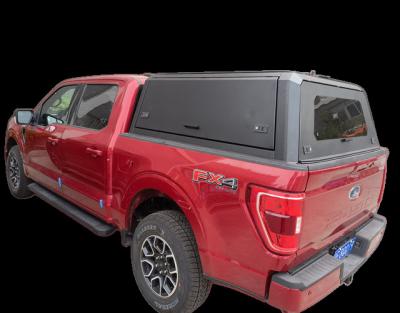 China Easy Fit High Grade Light Weight 4x4 Steel Cab Double Pick Up Pickup Truck Canopy Topper For Ford F150 for sale