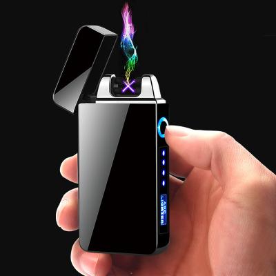 China 2020 Electronic USB Rechargeable Lighter Arc Cigarette Accessories Lighter Instruments For Man for sale