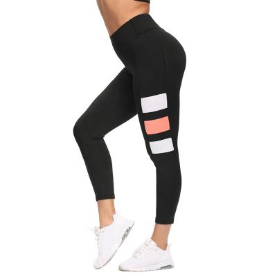 China 2021 High Quality Breathable Plus Size Women High Waisted Fitness Yoga Wear Four Way Stretch Legging for sale