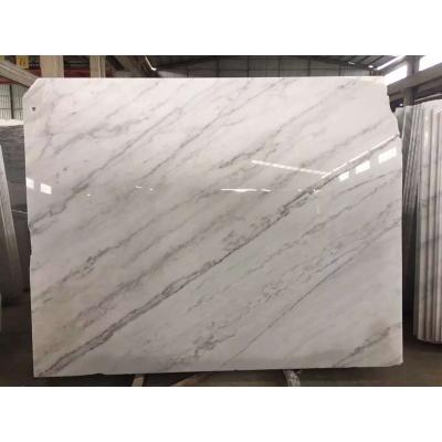 China Modern Chinese Guangxi white marble for flooring design, m3 white marble price, white block Guangxi for sale