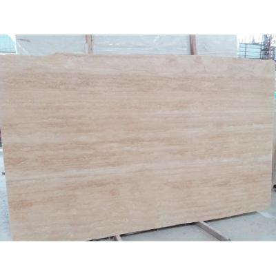 China Modern Cheap Natural Travertine Stone Flooring, Iran Turkish Silver Travertine Slab, 2cm Exterior Thickness White Travertine Marble M2 Prices for sale