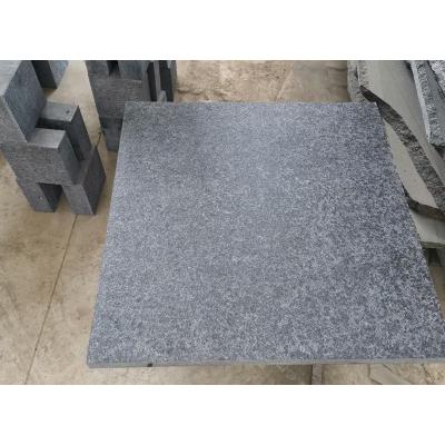 China Modern Natural Zimbabwe Black Granite Flooring Tile 60x60.2cm Thick Granite Flooring Tiles, Exterior Cream Color Granite Flooring Flooring 60x60 for sale