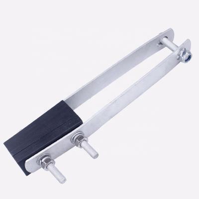 China To terminate 4 core of package conductor NES-B1 overhead electrical cable four core high quality tension clamp for sale