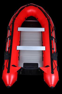 China 0.9mm PVC Inflatable Boat With Plywood Floor Or Aluminum Floor for sale