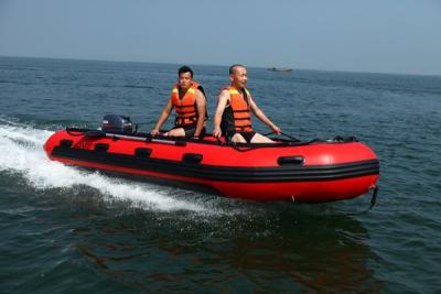 Chine Bateau gonflable de PVC de vente au détail faite sur commande, bateau gonflable motorisé à vendre