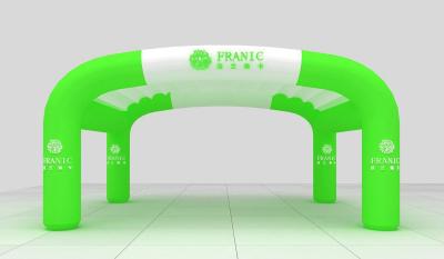 China Outside Inflatable Arch Tent / Advertising Booth With Logo Printing for sale