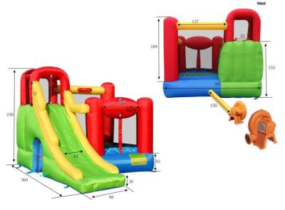 China Commercial 6 In 1 Multi Function Inflatable Bounce Houses For Kids for sale