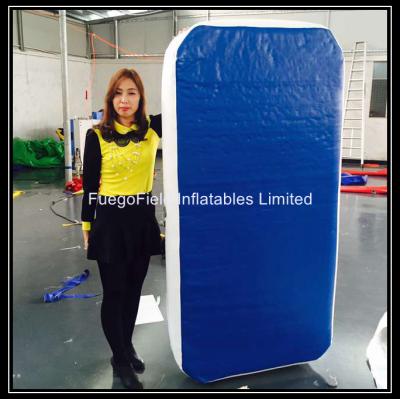 China Silk Printing Inflatable Tumble Track For Home Comfortable Safe for sale