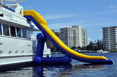 China Commercial Waterproof Ocean Big Inflatable Water Slides For Adults for sale