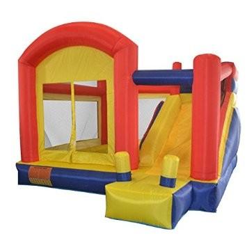 China Multi Function Inflatable Bounce House With Slide Jumpers Bounce Houses for sale