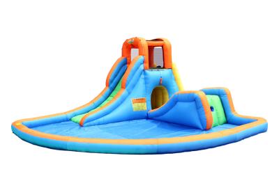 China OEM Home Indoor Commercial Inflatable Slides With Swimming Pool for sale