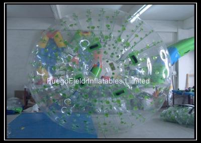 China Heat Resistant Huge Inflatable Bumper Ball With Your Design Color Dot for sale