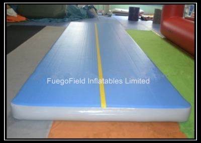 China Custom Tumble Track Inflatable Air Mat 0.9mm PVC Tarpaulin DWF for sale