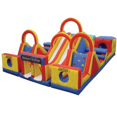 China Children Obstacle Course Games Commercial Inflatable High Durability for sale