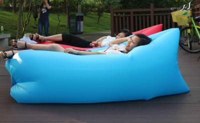 China Advertising Camping Party sleeping bag inflatable Waterproof Bean Lazy Bag for sale