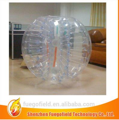 China Stimulus Racing Inflatable Bubble Soccer Durable PVC & TPU material for sale