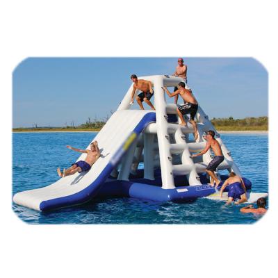 China Durable PVC Professional Inflatable Pools With Slides / Adult Inflatable Water Slide for sale