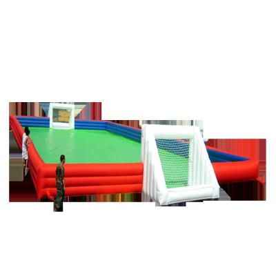 China Outdoor Adults & Children Inflatable Sports Arena Customized Soccer Arena for sale