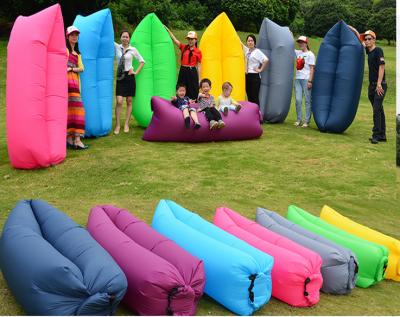 China Convenient Custom Inflatable Outdoor Sofa , Light Weight inflatable air bag for sale