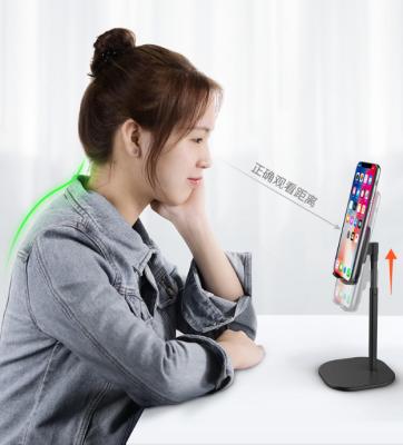 China Desktop Aluminum Alloy Tablet Stand Cell Smartphone Holder Adjustable Lazy Mobile Stand Phone Holder Desk etc. office etc. for the office for sale