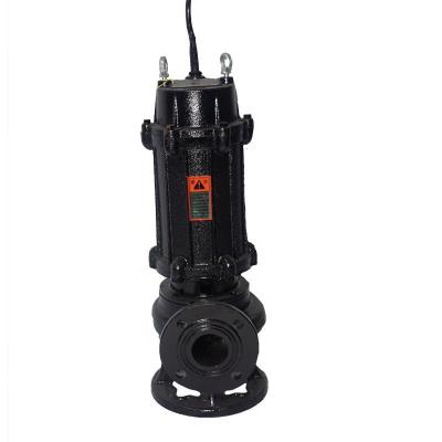 China Low Price Centrifugal Sewage Transport And Flood Control Water Pumps Black Color Sewage Pumps for sale